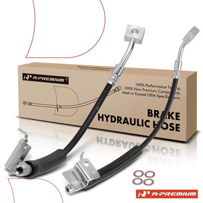 2X Front Brake Hydraulic Hose for Ford Mustang (2015–2021) FR3Z2078G, FR3Z2078B