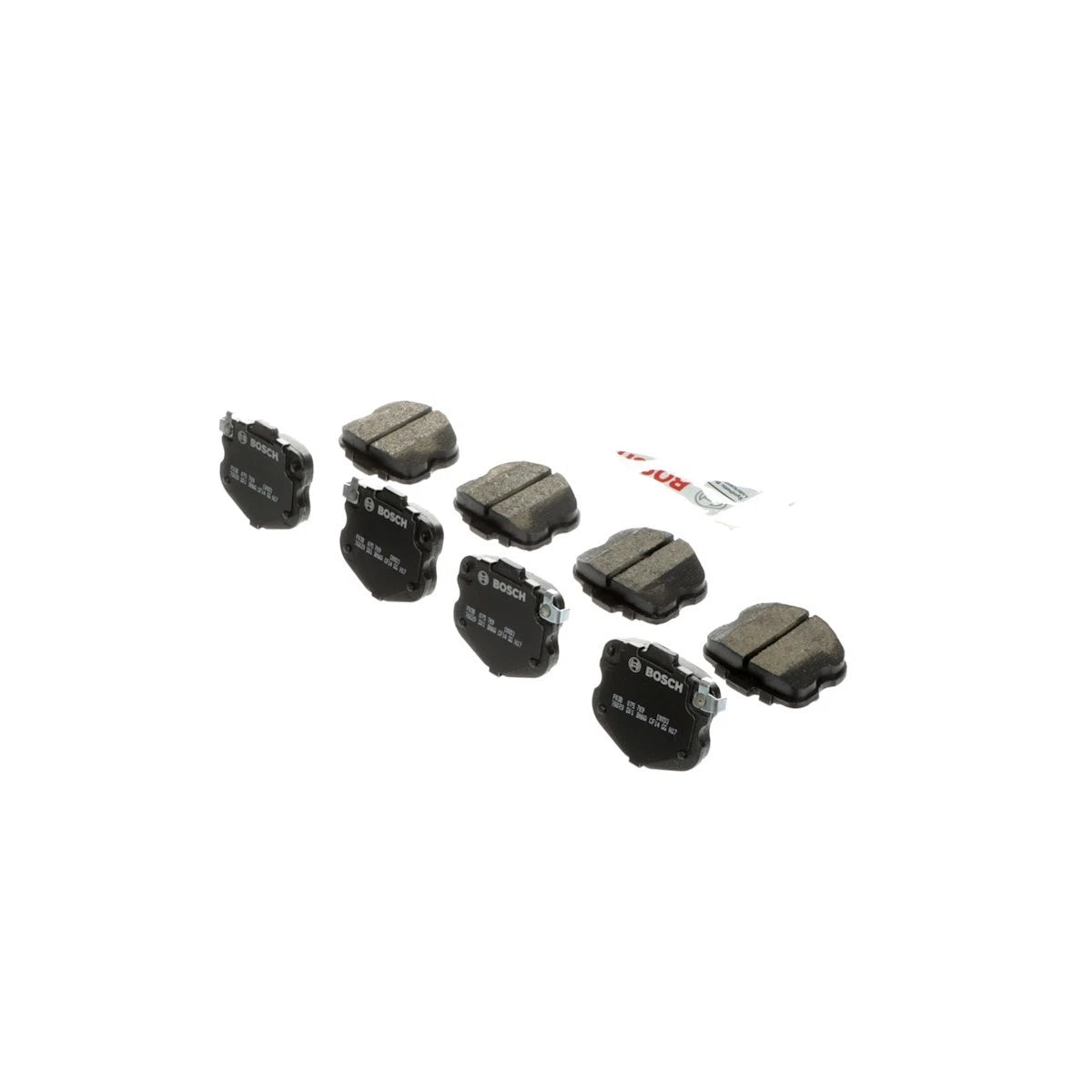 2X Bosch Brake Pad Sets BC1185A for Chevy Corvette (2006–2009) Rear