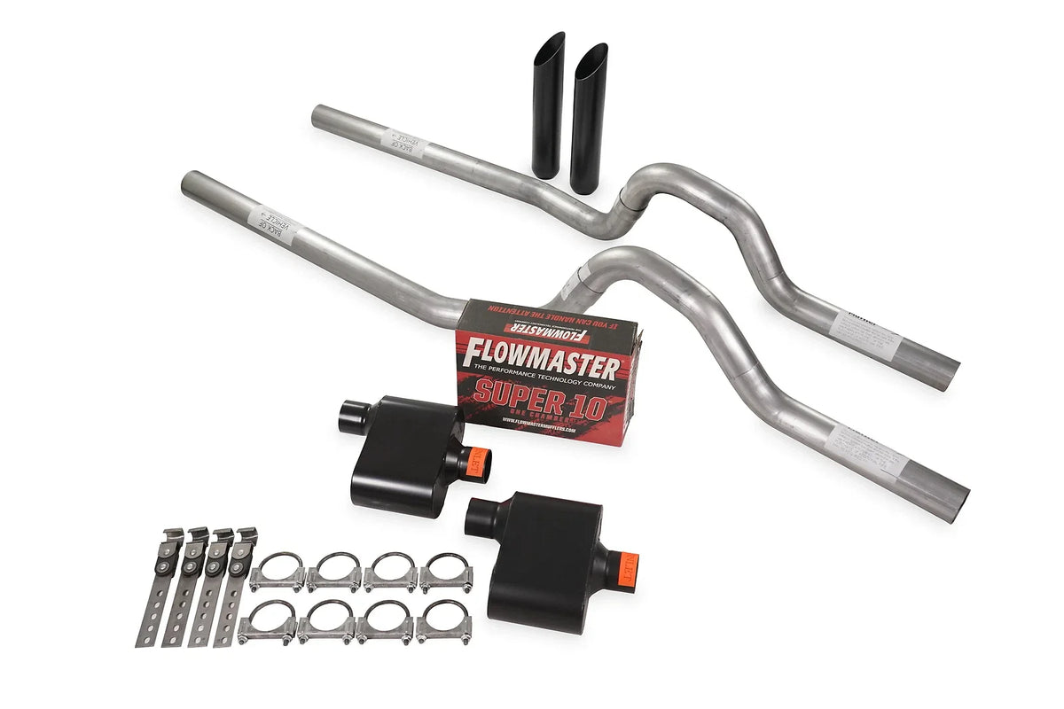 Dual Exhaust Kit 2.5" Flowmaster Super 10 for Ford F-Series (1967–1972)
