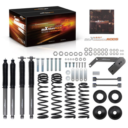 3.25" Lift Kit with Shocks for Jeep Wrangler JK 4-Door (2007–2018) - 6DTCZA