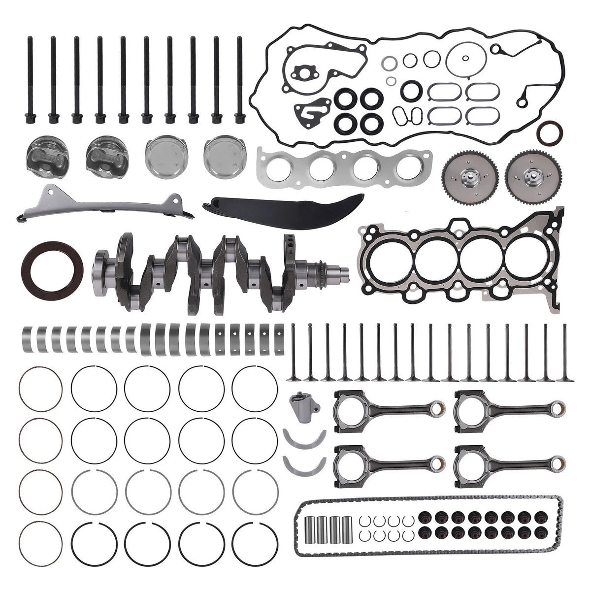 G4NA Engine Overhaul Rebuild Kit for Kia Hyundai 2.0L (623V6-2EH00, 623V62EH00, MB193)