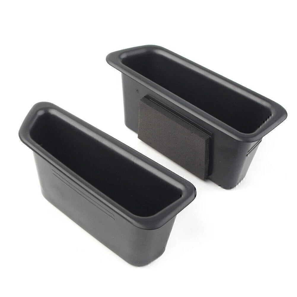 2X Front Door Handle Armrest Storage Box Tray for Volvo S60 V60 (2010–2017)