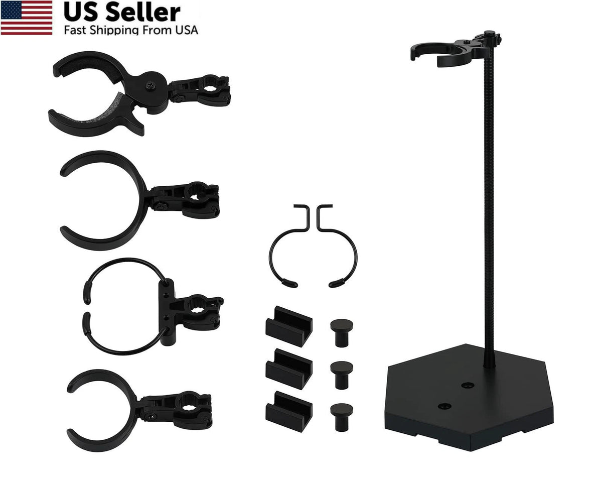 12 Inch Action Figure Stand for Connectable Metal Toy