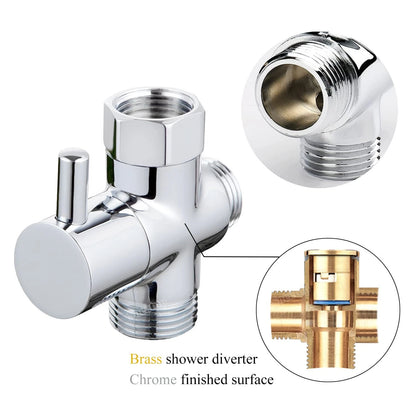 Chrome Plated Solid 13/16" Outlet, 12/16" Inlet for Automotive