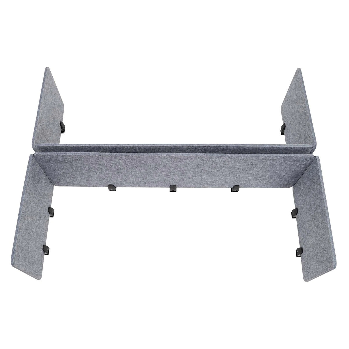 Acoustic Desktop Divider Privacy Panel for Stand Up Desk