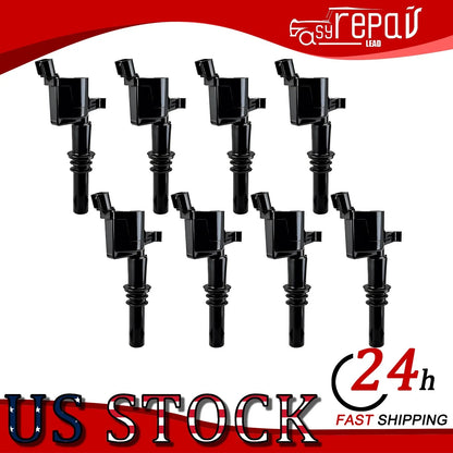 8pcs Ignition Coil for Ford F-150, F-250, F-350, Expedition (1997–2021)