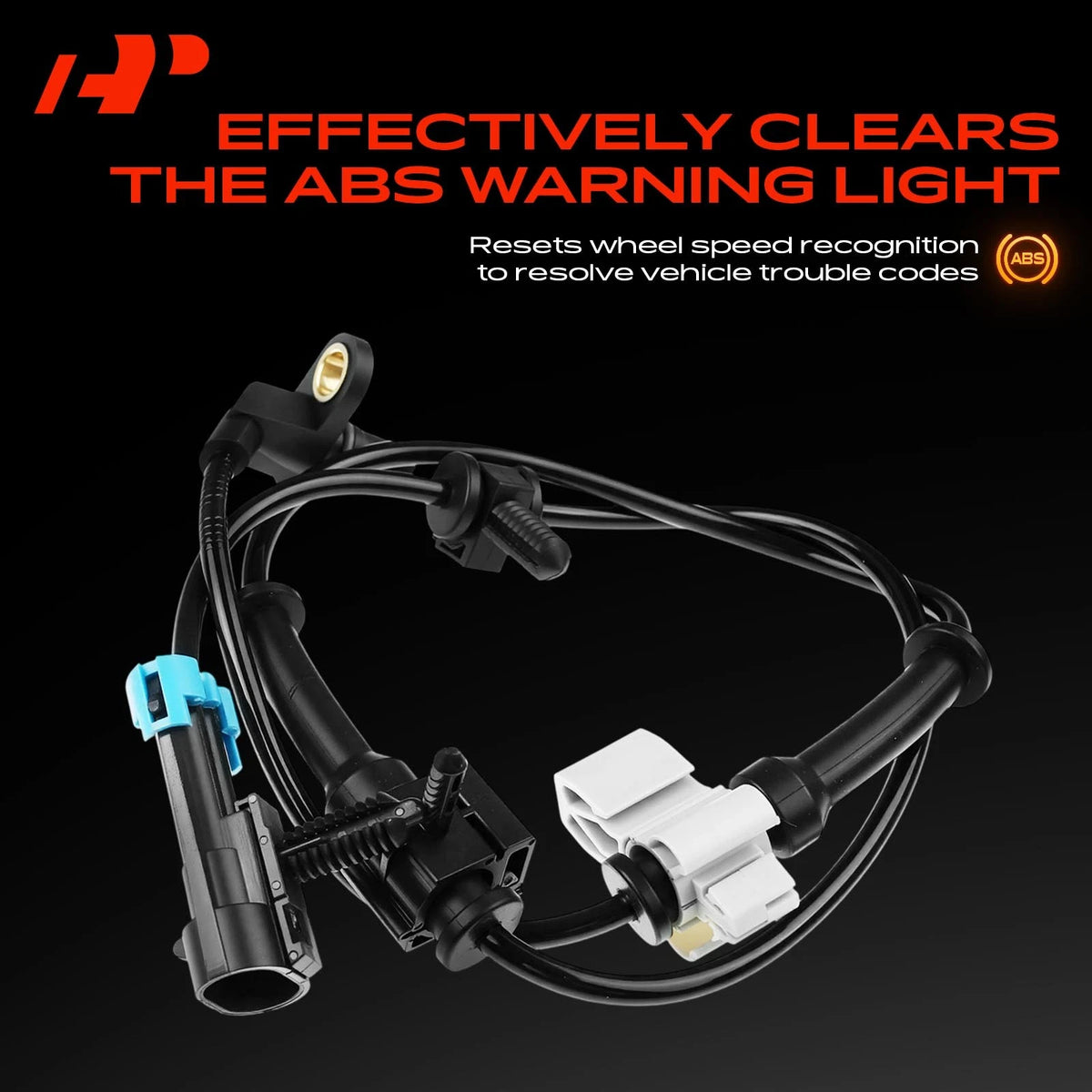 2X Front ABS Wheel Speed Sensor for Chevy Silverado 2500 (2001–2007) - 15881881, 20835870, 25964541, 22873507, 20980077, 15163064, ALS1463