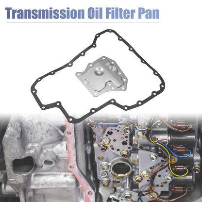 Set of 1 Transmission Filter Oil Pan Gasket Kit for Nissan Sentra (2013–2019)