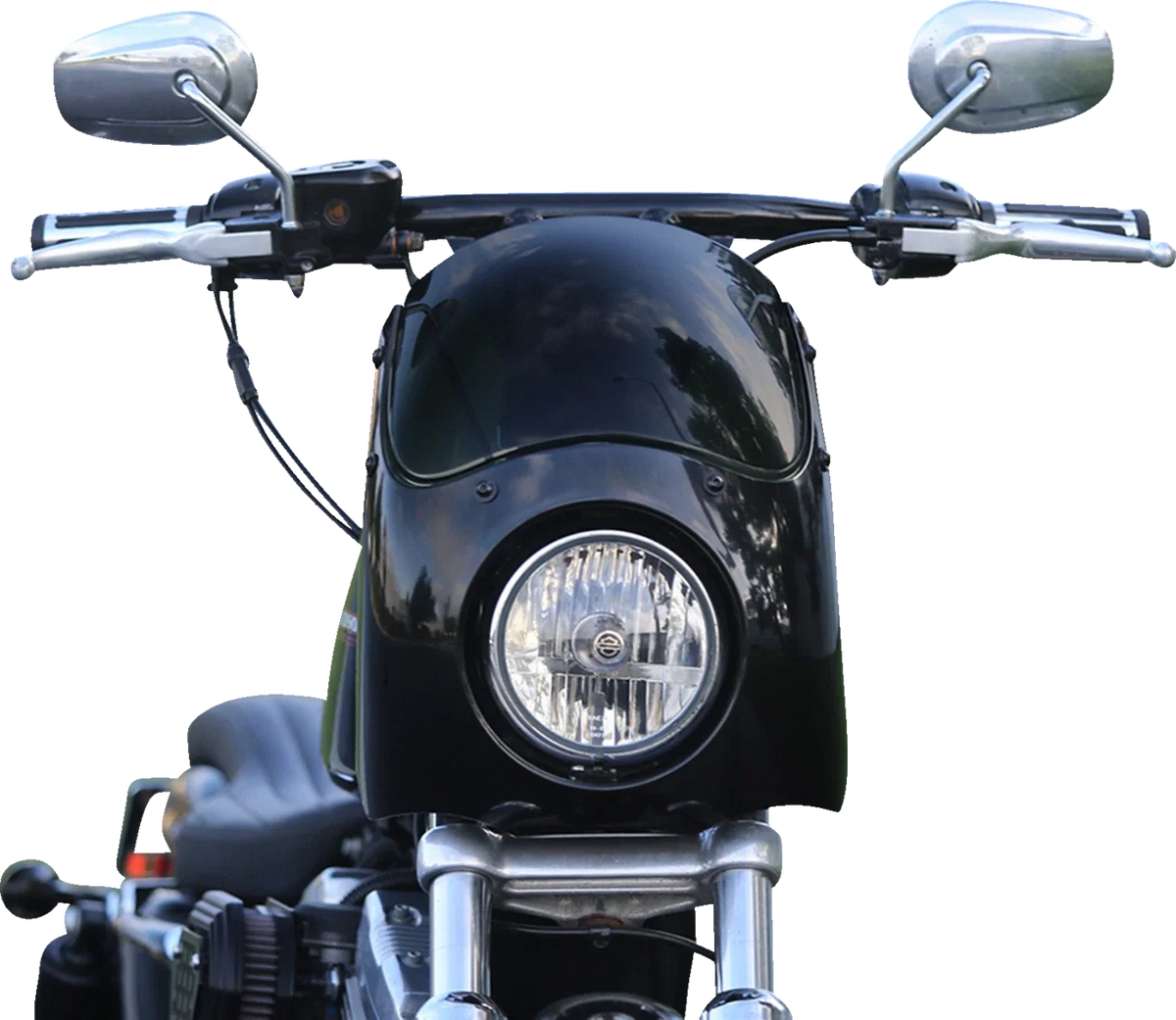 Outlaw Fairing for Harley Davidson (5-3/4" Headlight, 35mm, 49mm Forks)