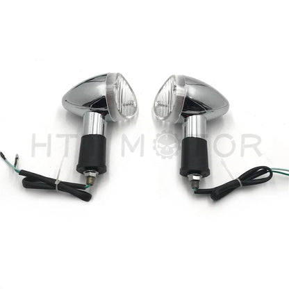 Bullet Turn Signals for Honda Motorcycle (Universal) - Amber Indicator Light