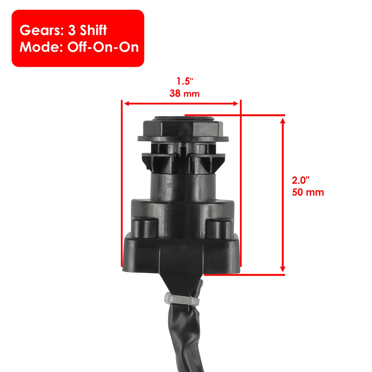 Ignition Switch Key for Bombardier Can-Am Quest XT MAX 650 (2002–2004) CX1506SW129HY