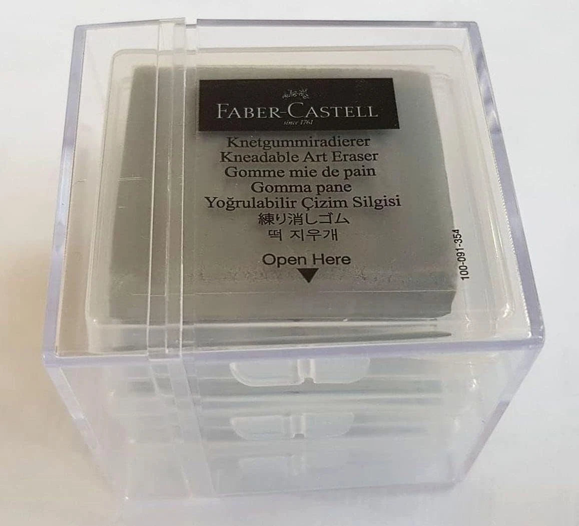 Pack of 3 Faber-Castell Kneadable Art Erasers for