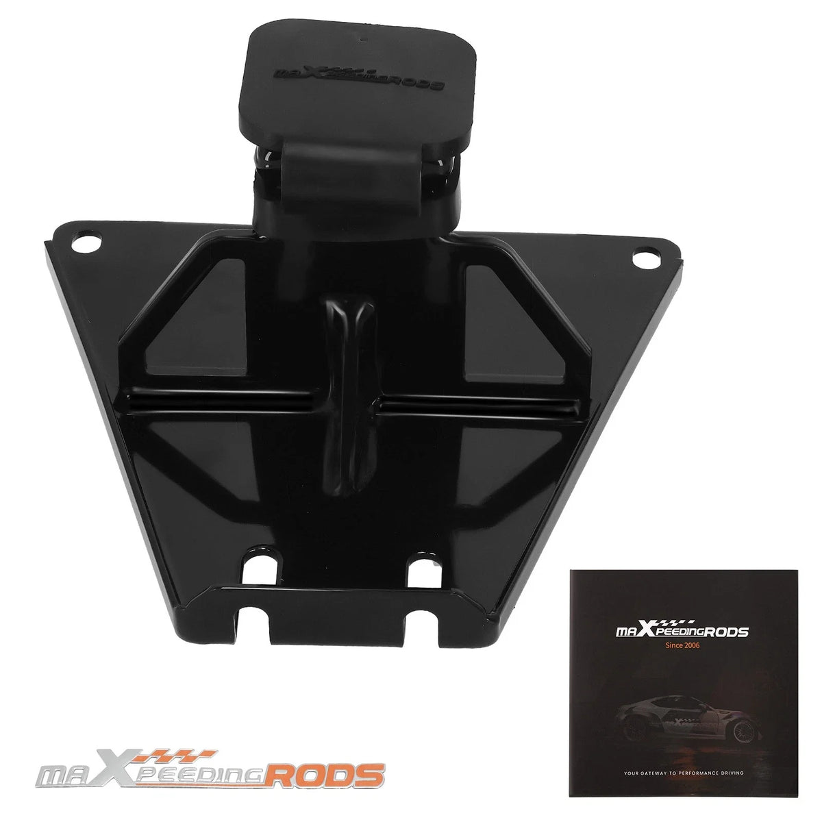 2" Bolt-On Hitch for Kawasaki Brute Force 650/750 (2005–2023) Black Steel