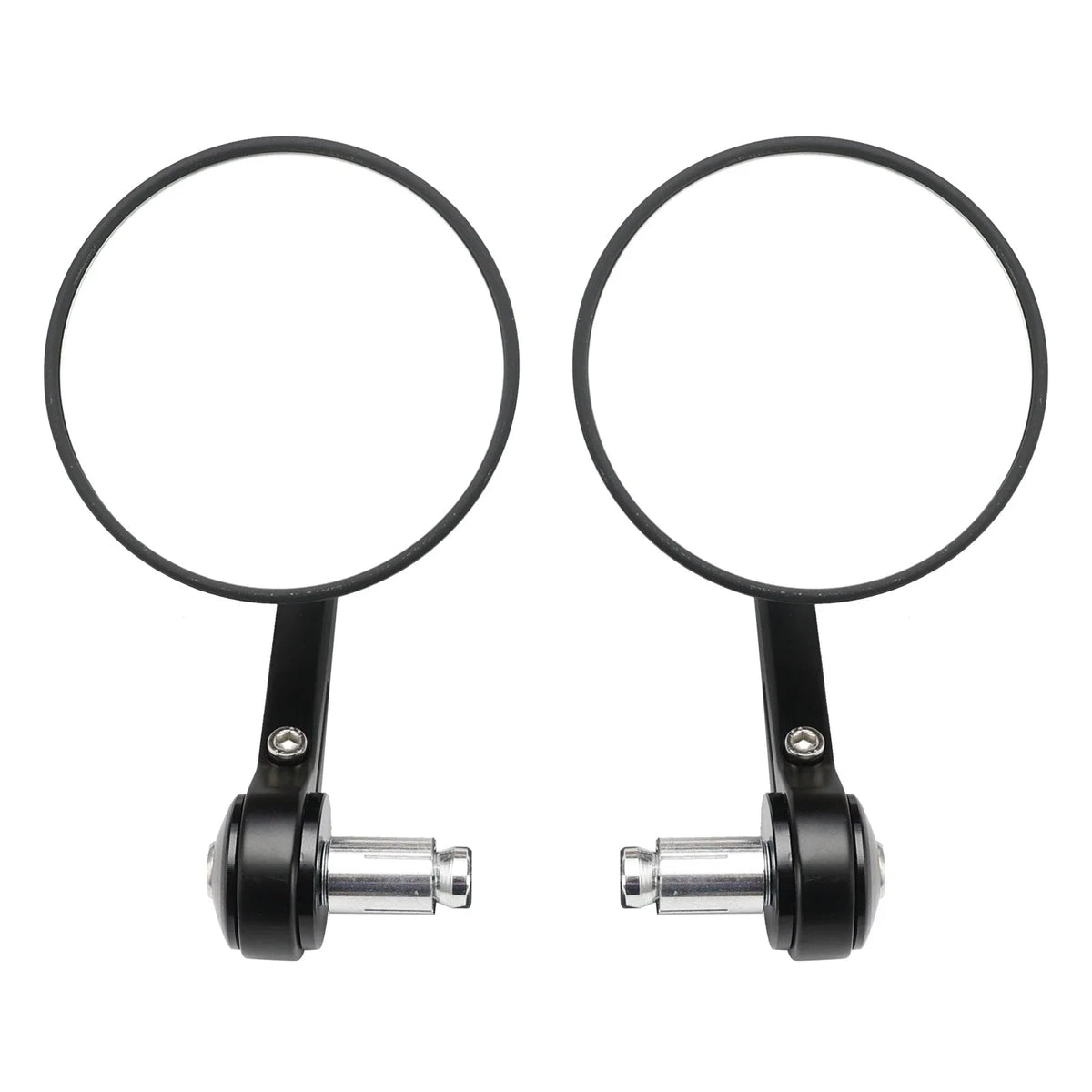 2X CNC Aluminium Bar End Side Mirrors for Triumph Street Twin & Scrambler (2016–2023)