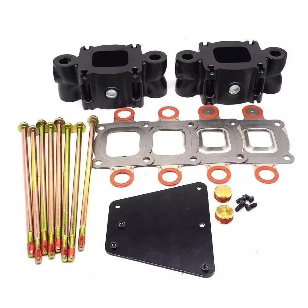 Dry Joint Exhaust Riser Spacer Kit 3" for Mercruiser V6 V8 (864929A3, 864929A1)