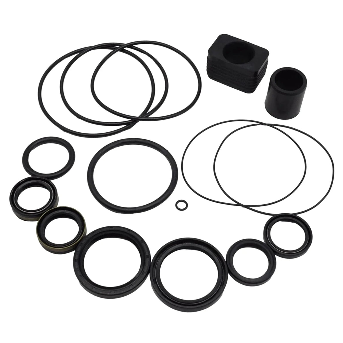 Lower Unit Gearcase Seal Kit for Volvo Penta DP-S DP-S1 DP-SM (0769577, 3856002)