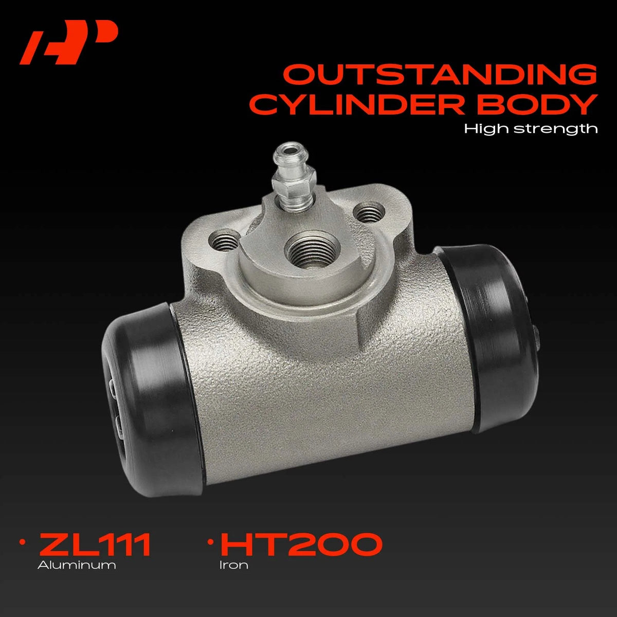 Set of 2 Rear Drum Brake Wheel Cylinders for Chevy Silverado 1500 GMC (WC370181, 19133370, 89059127, W610132)
