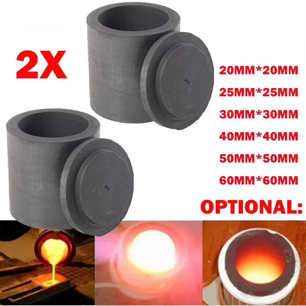 2X Ingot Bar Mold for Gold Silver Graphite Casting
