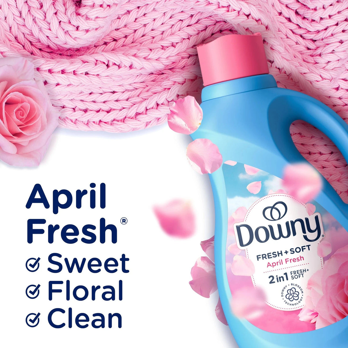 Downy Liquid Fabric Softener 140 Fl Oz for Freshness (Pack of 1)