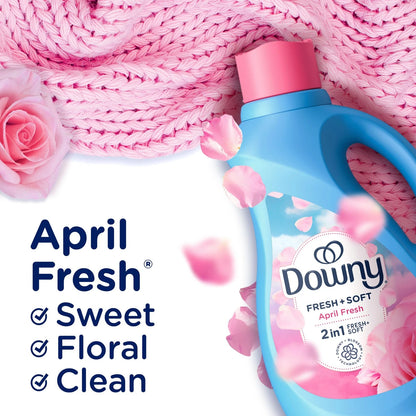 Downy Liquid Fabric Softener 140 Fl Oz for Freshness (Pack of 1)