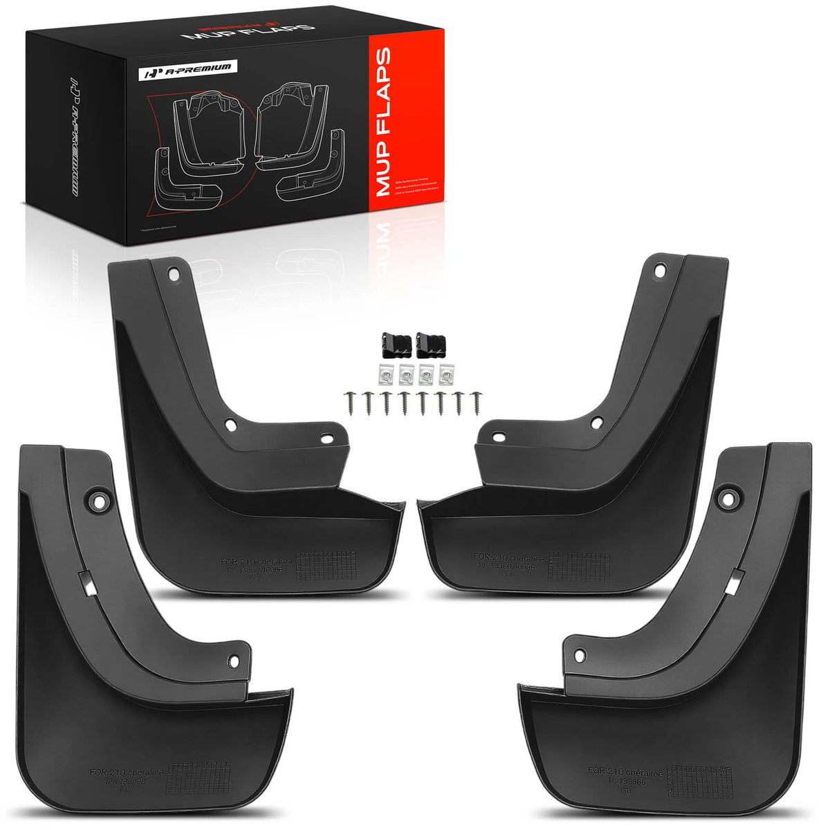 Set of 4 Mud Flaps Splash Guards for Jeep Grand Cherokee
