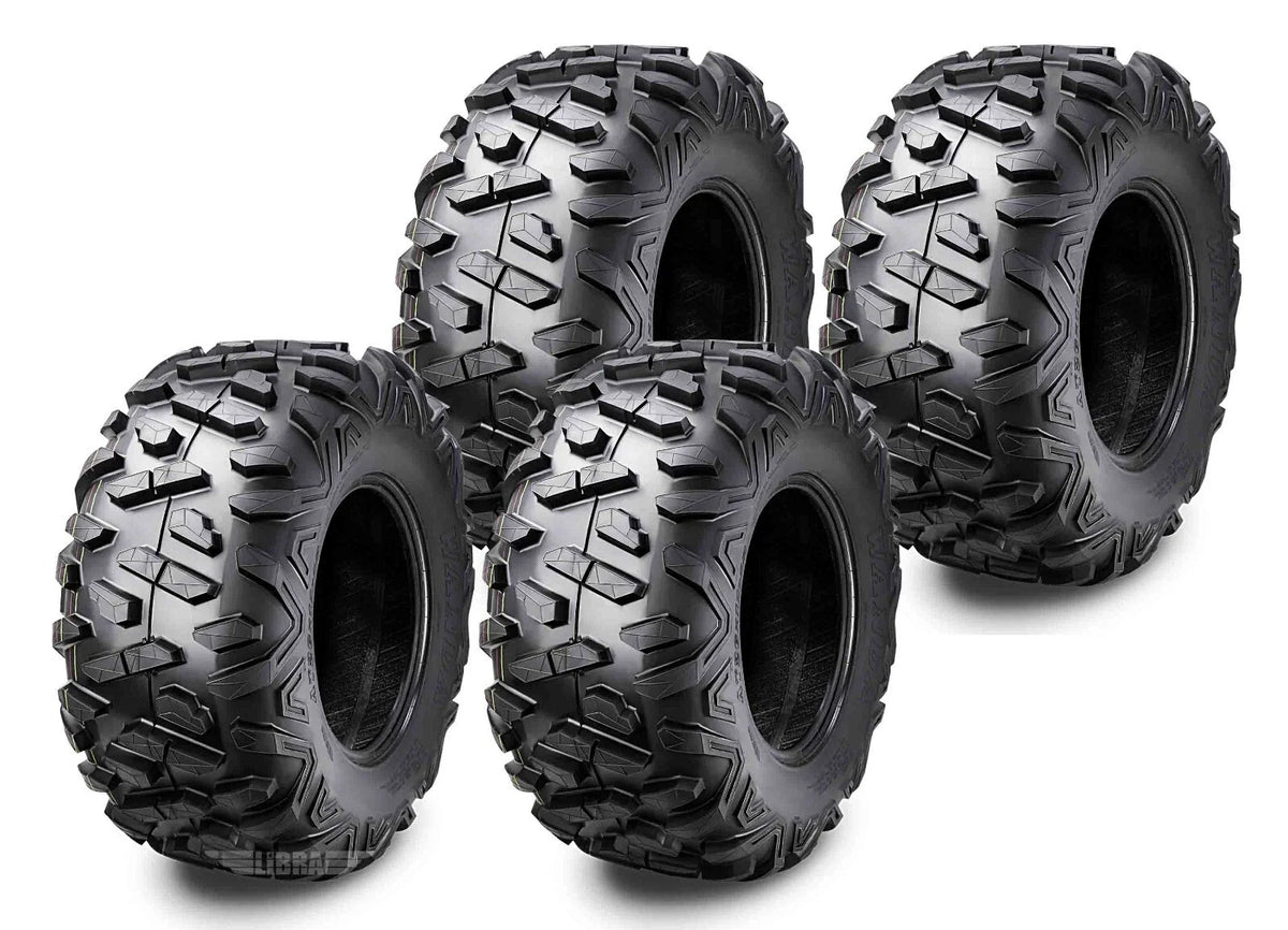 Set of 4 Utility UTV ATV Tires 23x11-10 for Kawasaki MULE 3000/3010 (2001–2008)