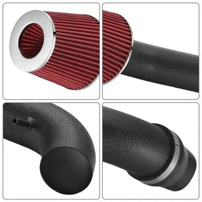 Cold Air Intake for Acura Integra GS-R (1994–2001) | Polished Pipe, Red Filter