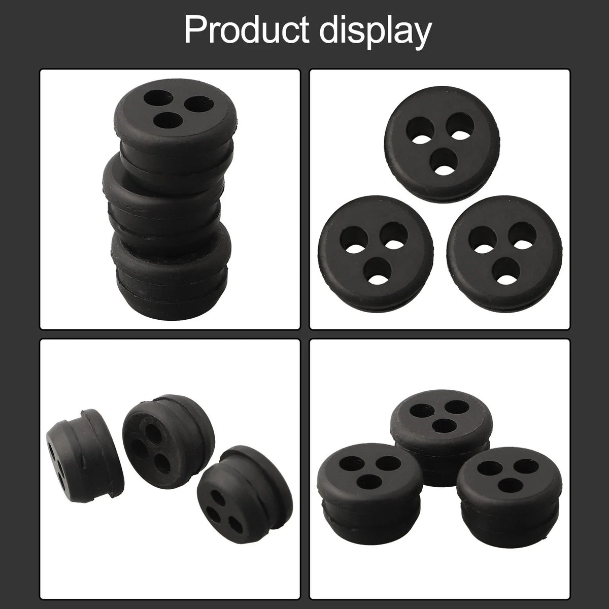Set of 3 Grommets for Echo Trimmer Blower Gas Tank (Replacement)
