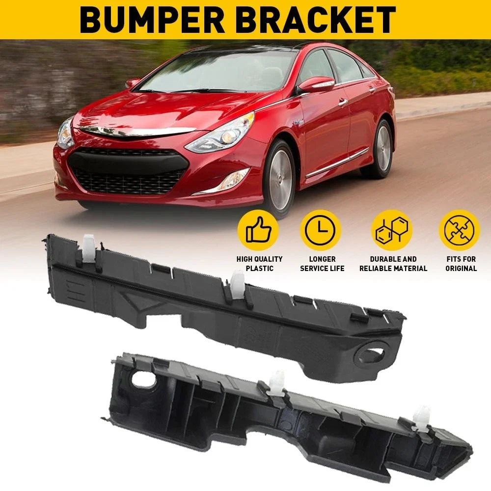 Set of 2 Bumper Brackets for Hyundai (2011–2015) Front Left & Right