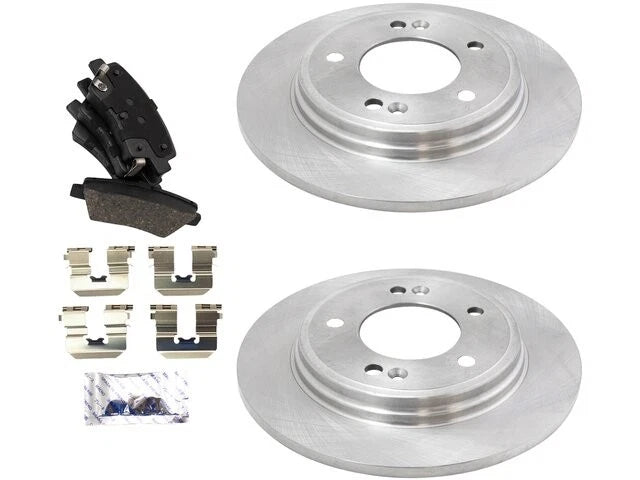 Brake Pad and Rotor Kit for Hyundai Ioniq (2017–2022) 15143WTYN