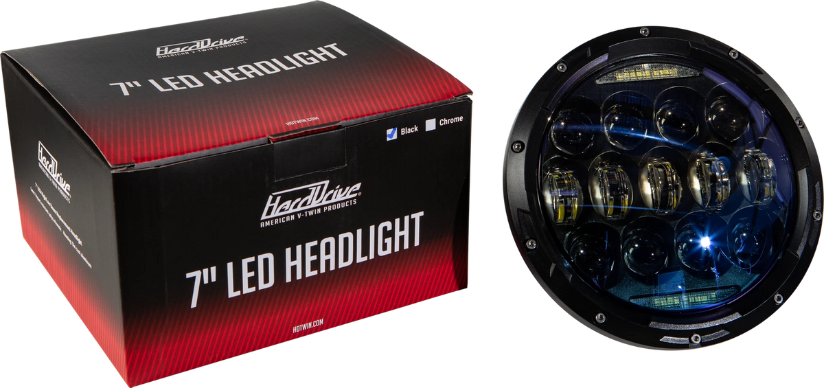 7" Headlight for HARDDRIVE (820-0361)