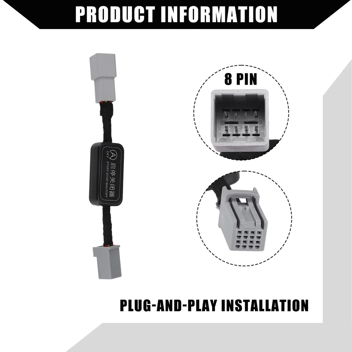 Auto Start Stop A-Off Cable for Honda CR-V (2023) - Inner Plastic Set
