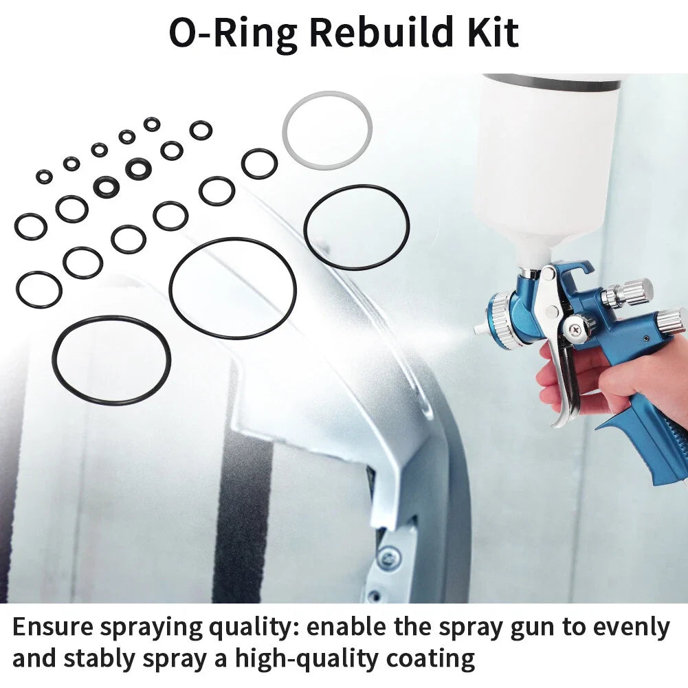 10 Kits Complete O-Ring Seal Rebuild Kit for Graco Fusion AP (N/A)