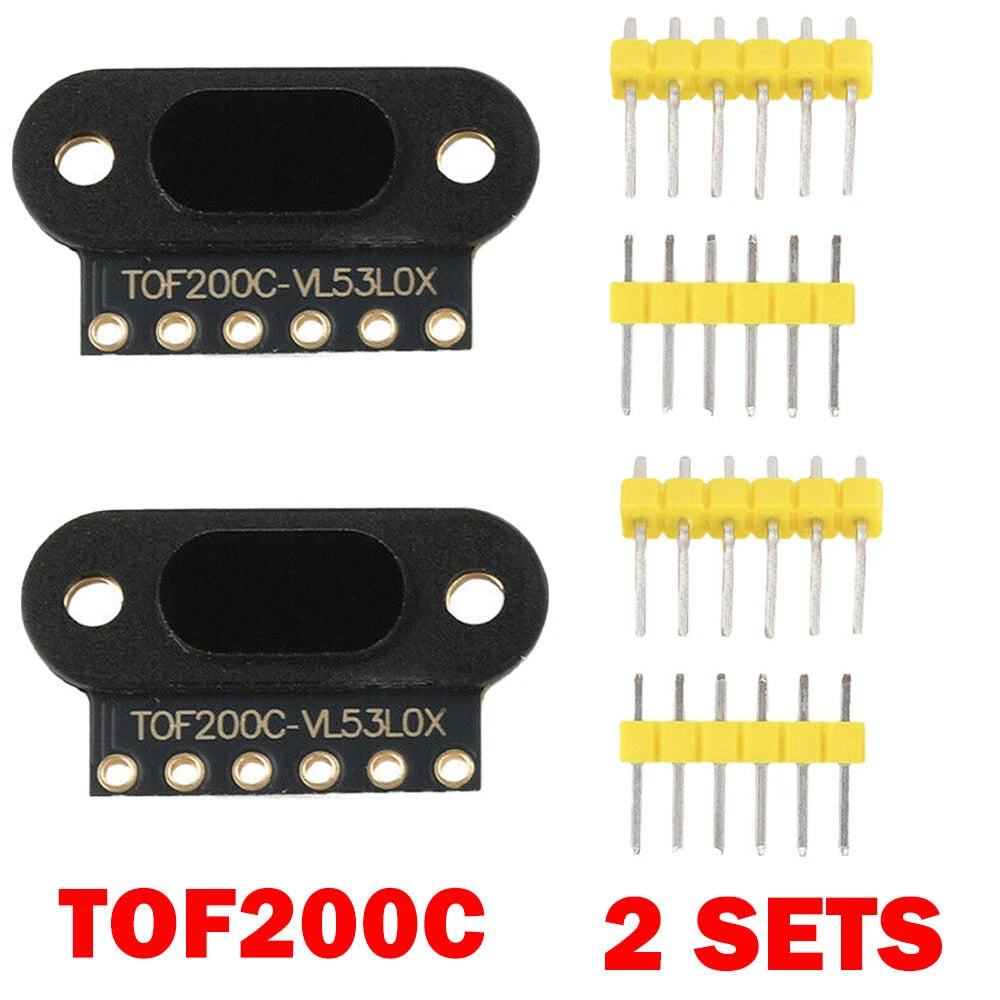 2X TOF200C Laser Ranging Sensor Module for Arduino