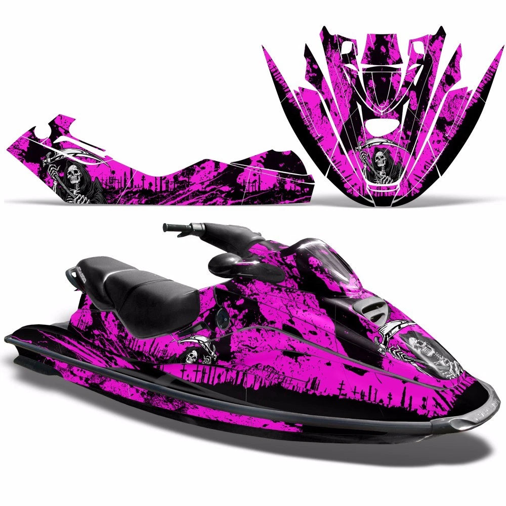 Jet Ski Graphics Decal Sticker for Sea-Doo GTX (1996–1999)