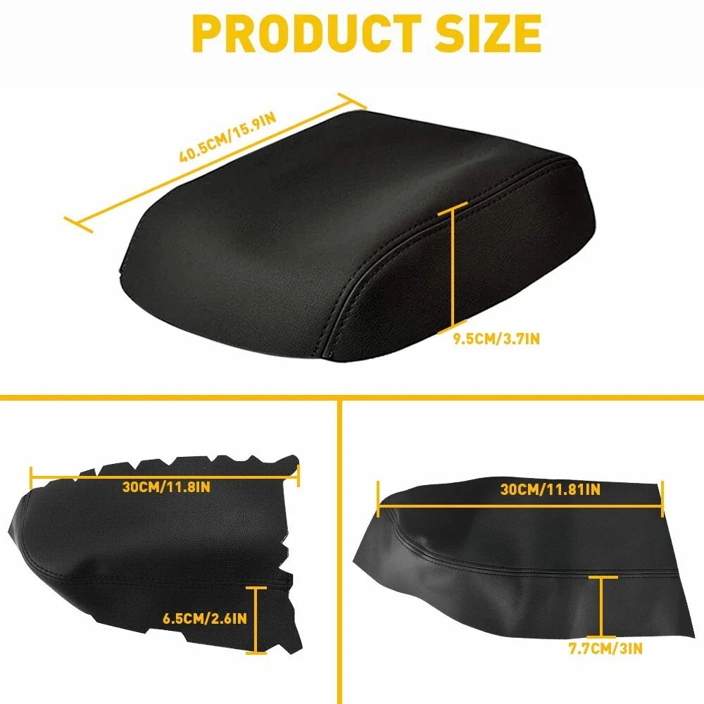 Set of 2 Center Console Lid & Door Armrest Covers for Honda Pilot (2009–2015)
