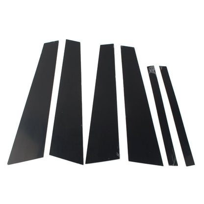 6 Pcs BC Pillar Post Trim for BMW 5 Series F10 (2011–2017)