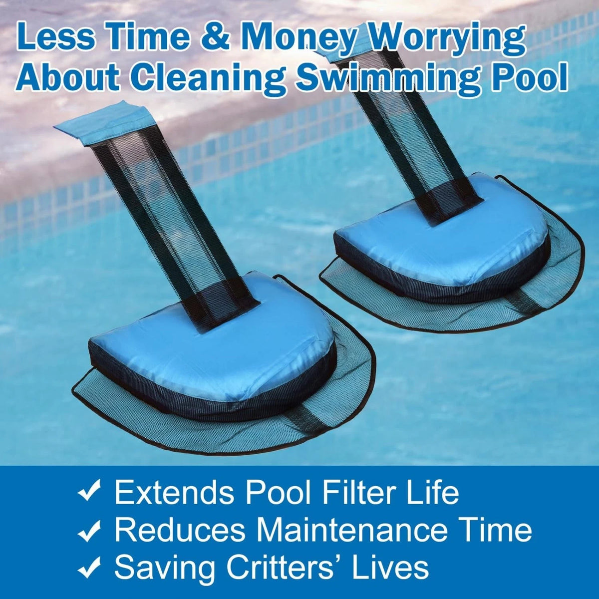 2X Pool Animal Escape Ramp for Swimming Pool Critter Rescue Tool