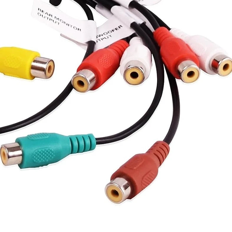 12Pin AV RCA Harness for Pioneer AVH240EX AVH241EX DMH341EX DMH342EX
