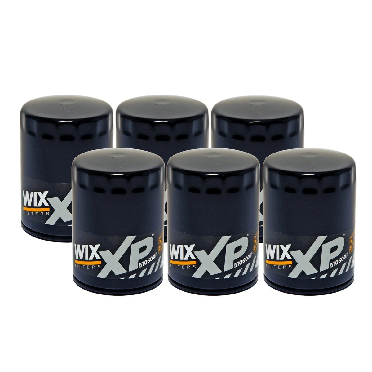 Set of 6 Wix XP Engine Oil Filters for Chevy GMC Hummer Cady
