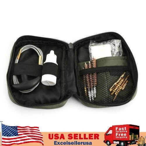 Rifle Cleaning Kit for .17 .22 .270 .300 Calibre