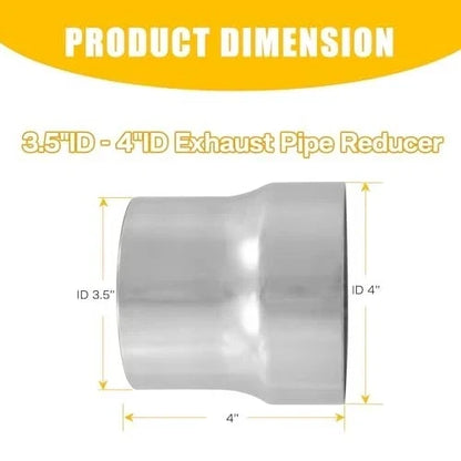 304 Stainless Steel Exhaust Adapter Connector for Universal Vehicles (AGY-PIPE-17)