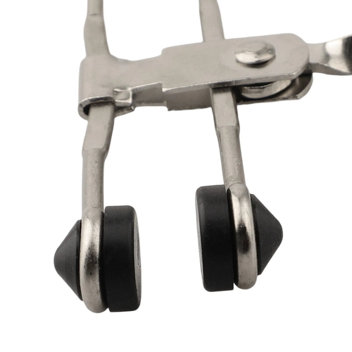 Set of 2 Rubber Head Lever Action Grid Clamps for Drop Ceiling