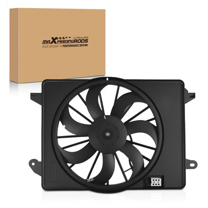 Radiator Cooling Fan Assembly for Chrysler 300, Dodge Challenger (2009–2021) N62PFM, 68050129AA, CH3115169