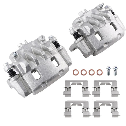 Set of 2 Front Left Right Brake Calipers for Subaru Forester (2003–2018) SLB20007 19-P2683B