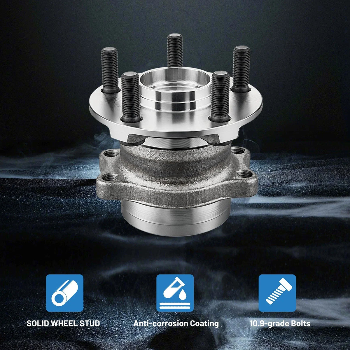 Front Wheel Bearing Hub Pair for Subaru Crosstrek Forester Impreza (2012–2021)