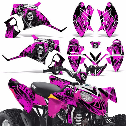 Decal Graphic Sticker Kit for Polaris Outlaw 90 110 (2002–2020)