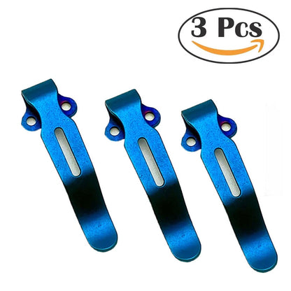3Pcs Stainless Steel Carry Pocket Clip for Benchmade 940 941 560 556 535