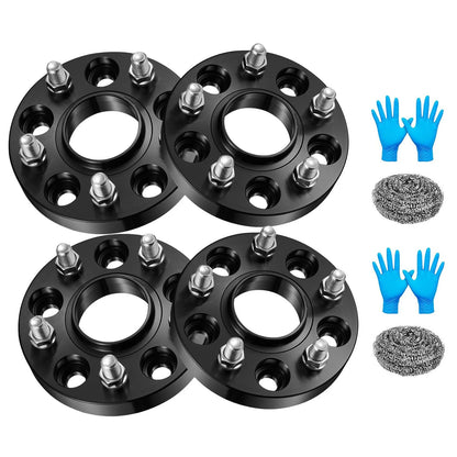 4pcs 1" Hubcentric Wheel Spacers for Chevrolet Impala Malibu SS (14x1.5) (5x120) (2006–2019)