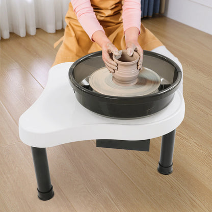 12.6in Ceramic Pottery Wheel for DIY Art Craft